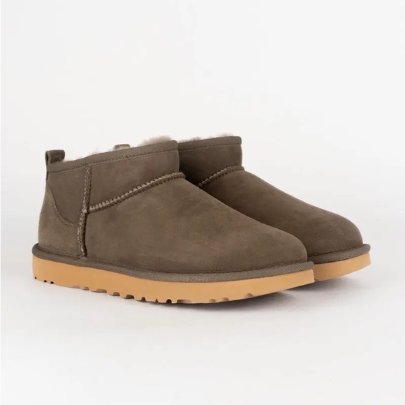 UGG Shoes - UGG womens ultra mini burnt olive green color womens size